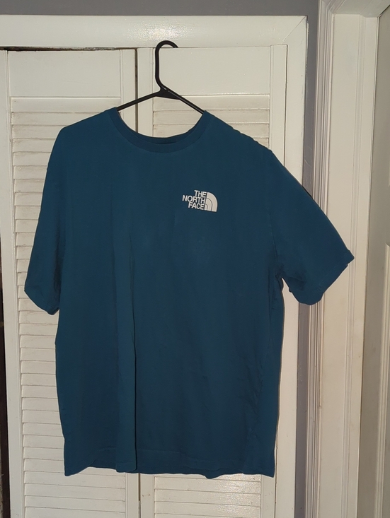 The North Face Other - The North Face Teal Blue Men's Short Sleeve Logo Tee